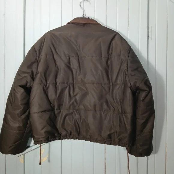 Vintage Rudsak Mixmedia leather puffer coat - Picture 2 of 14